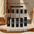 OUDALSOUD Alcohol-Free Perfume Oil Discovery Set I – 5 × 10ml | Long-Lasting Natural Fragrance Gift Set