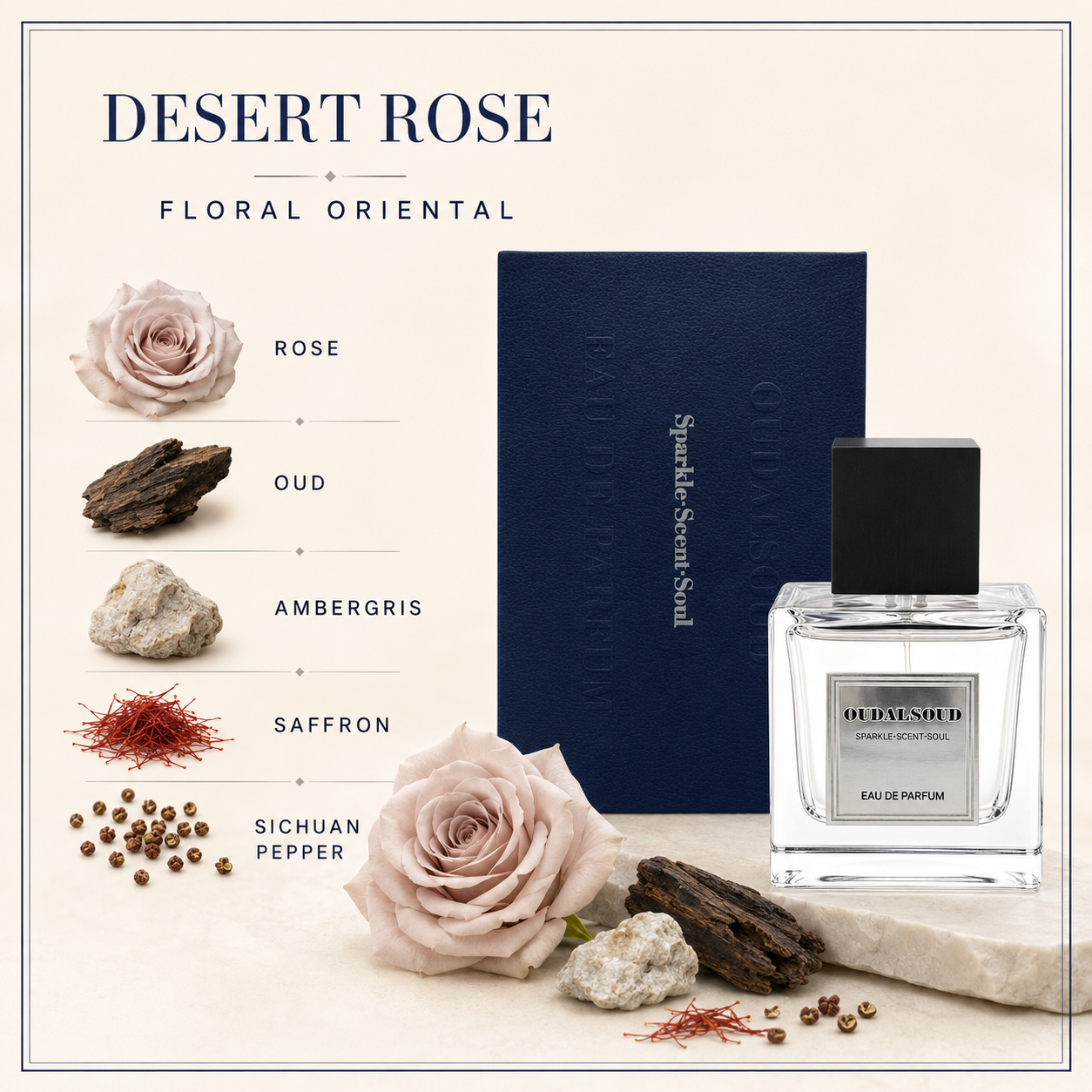 Desert Rose Extrait de Parfum – 100ml