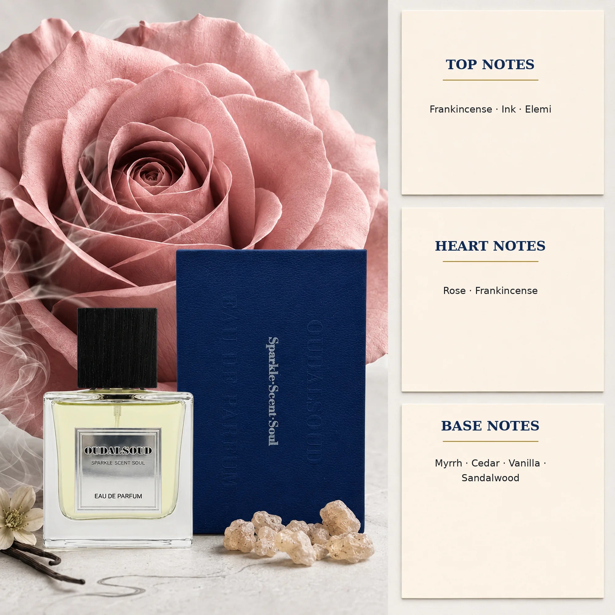 Incense Rose Extrait de Parfum – 100ml