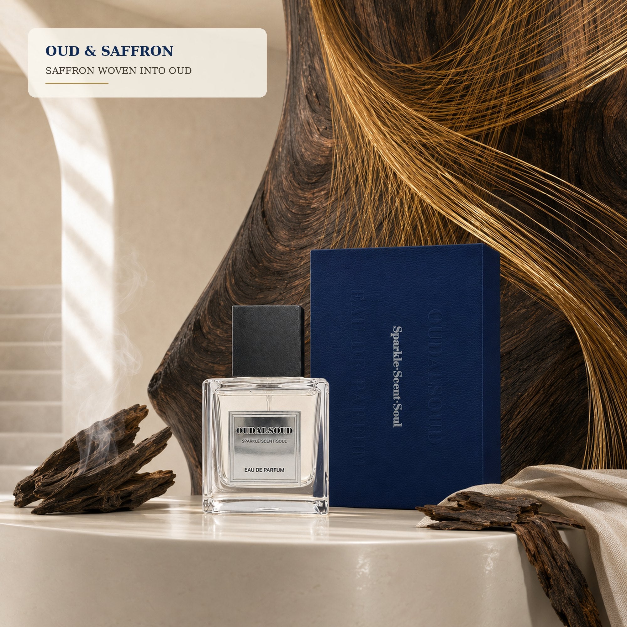 Oud & Saffron Extrait de Parfum – 100ml