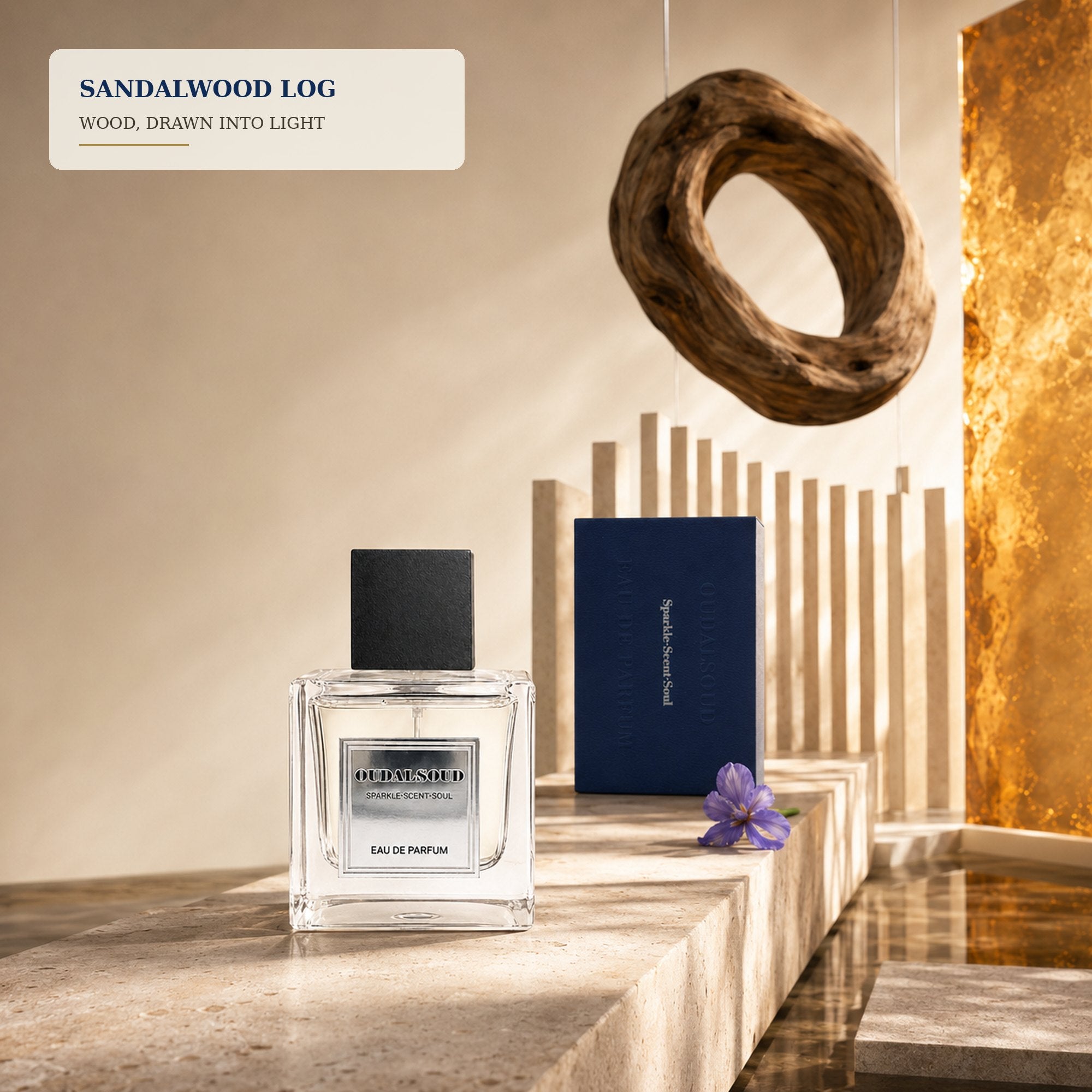 Sandalwood Log Extrait de Parfum – 100ml