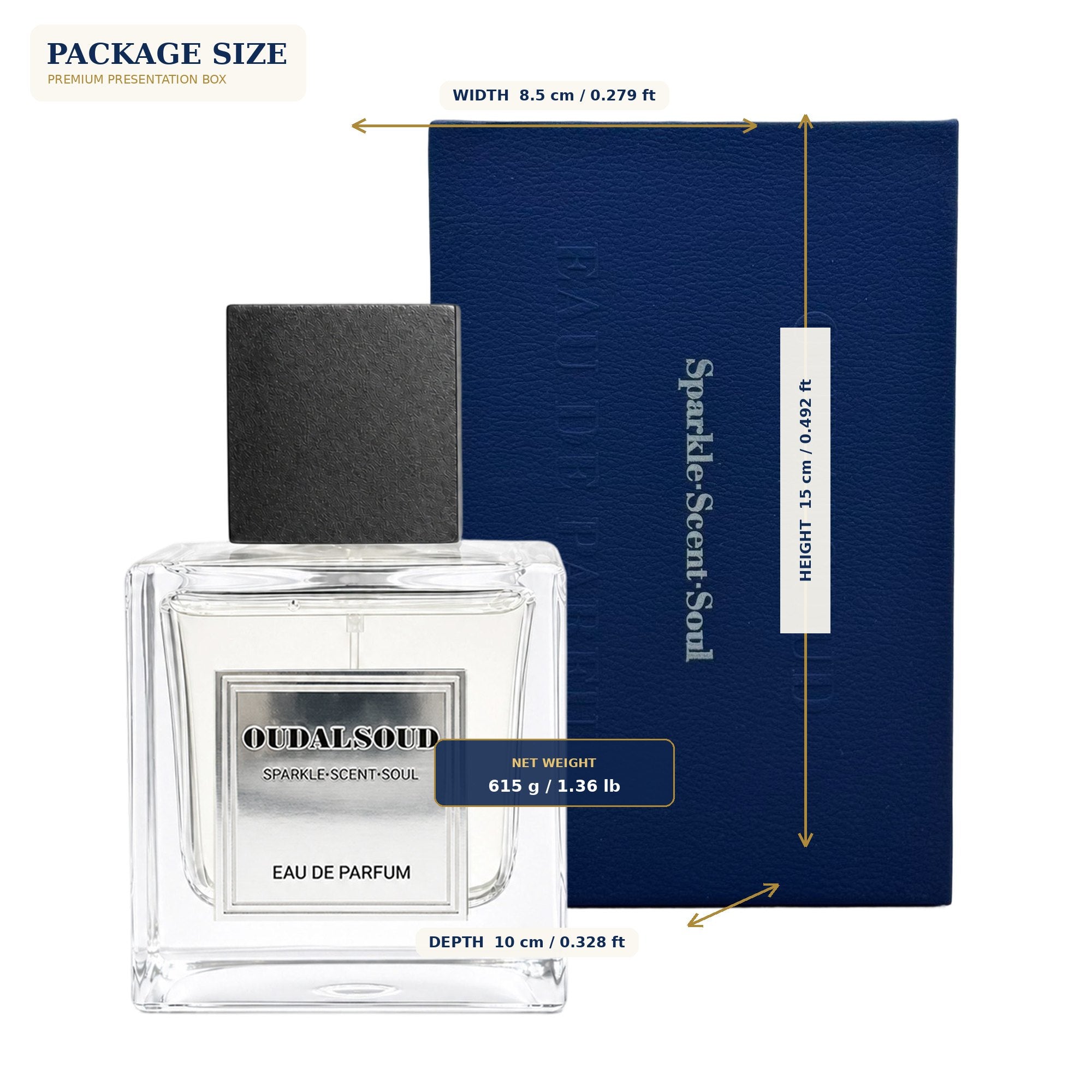 Oud & Saffron Extrait de Parfum – 100ml