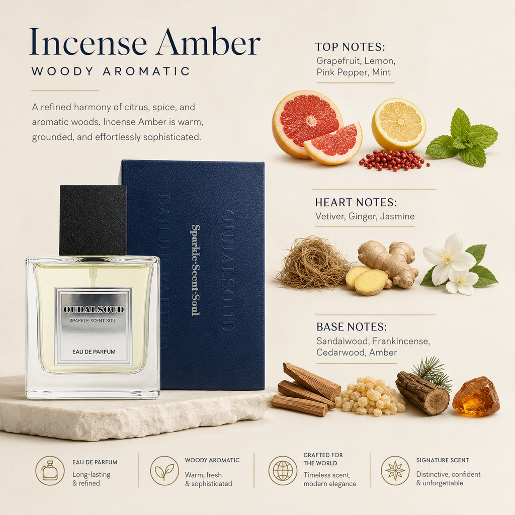 Incense & Amber Extrait de Parfum – 100ml