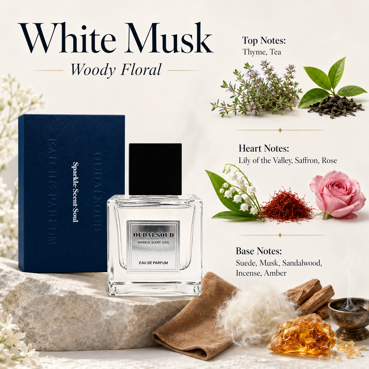 White Musk Extrait de Parfum – 100ml