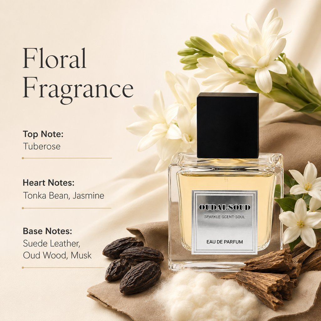 Dark Night Tuberose Floral Extrait de Parfum for Women – 100ml