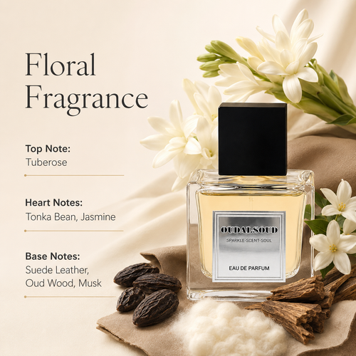 Dark Night Tuberose Floral Extrait de Parfum for Women – 100ml